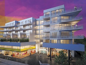 An artist's rendering of Avli on Atlantic Avenue, a project designed by Calgary architect Jeremy Sturgess.