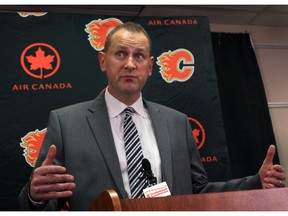 Calgary Flames GM Brad Treliving