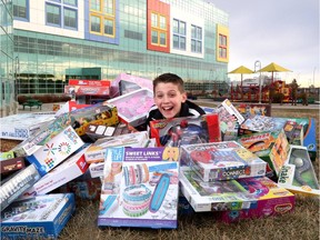 George Boyce will be celebrating his birthday by collecting and donating gifts for the Alberta Children's Hospital.