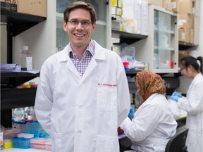 University of Calgary researcher Jeff Biernaskie.