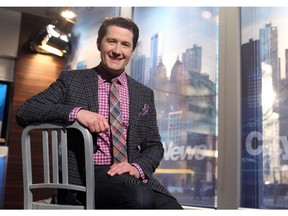 City TV's Breakfast Television morning anchor and host Ted Henley describes his style as contemporary. He was photographed wearing a Hugo Boss suit, Etro shirt, Citizens of Humanity jeans, John Fluevog shoes and a Holt Renfrew tie.