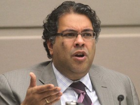 Calgary Mayor Naheed Nenshi in chambers on Monday November 25, 2013.