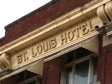 The St. Louis Hotel  on December 9, 2014.