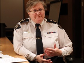 Deputy Commissioner Marianne Ryan, commanding officer of the RCMP in Alberta.