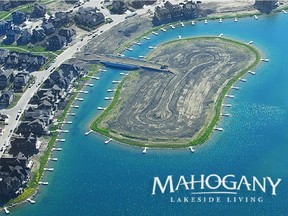 Hopewell Residential's 22-home island development in Mahogany, a new southeast lake community.