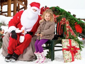 Hang with Santa pre-Chistmas at Kimberley Alpine Resort. Photo: Kimberley Alpine Resort.