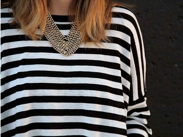 A bold necklace looks fantastic, and makes a statement.