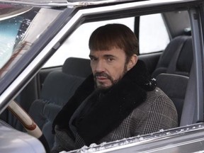 Billy Bob Thornton appears in a scene from Fargo.