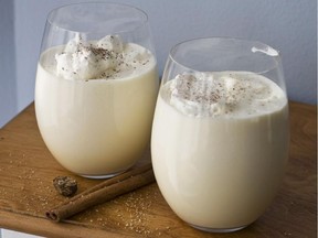 Eggnog is a holiday staple.