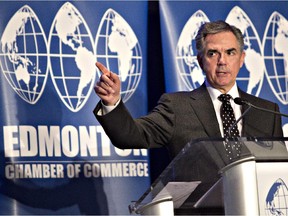 Alberta Premier Jim Prentice gives a state-of-the-province address in Edmonton, Alberta on Tuesday December 9, 2014.