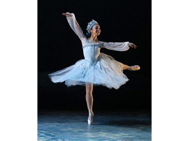Alberta Ballet runs through a dress rehearsal of this year's Nutcracker at the Jubilee Auditorium on Thursday December 18, 2014.