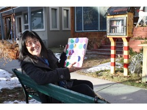 Tamara Ann Lee has brought a global storytelling project to her Calgary home and added it to her Little Free Library.