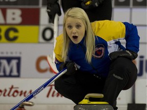 Jocelyn Peterman has joined up with Heather Nedohin's team this season.