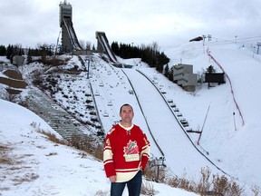 New Ski Jumping Canada chairman Tom Reid, seen in front of the jumps at Canada Olympic Park, has undertaken a big mission — bringing the organization back from near bankruptcy.