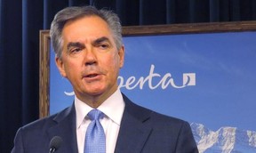 Former Alberta Prime Minister Jim Prentice was forced to win his seat after winning his party's leadership.
