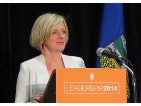 NDP Leader Rachel Notley