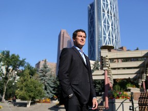 Richard Truscott, Alberta director for the Canadian Federation of independent Business in downtown Calgary on July 31, 2014.