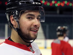 Calgary Flames rookie Josh Jooris.