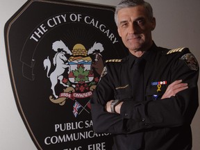File — Steve Dongworth, pictured in April 2011 when he was manager of public safety communications, has been named Calgary's new fire chief.