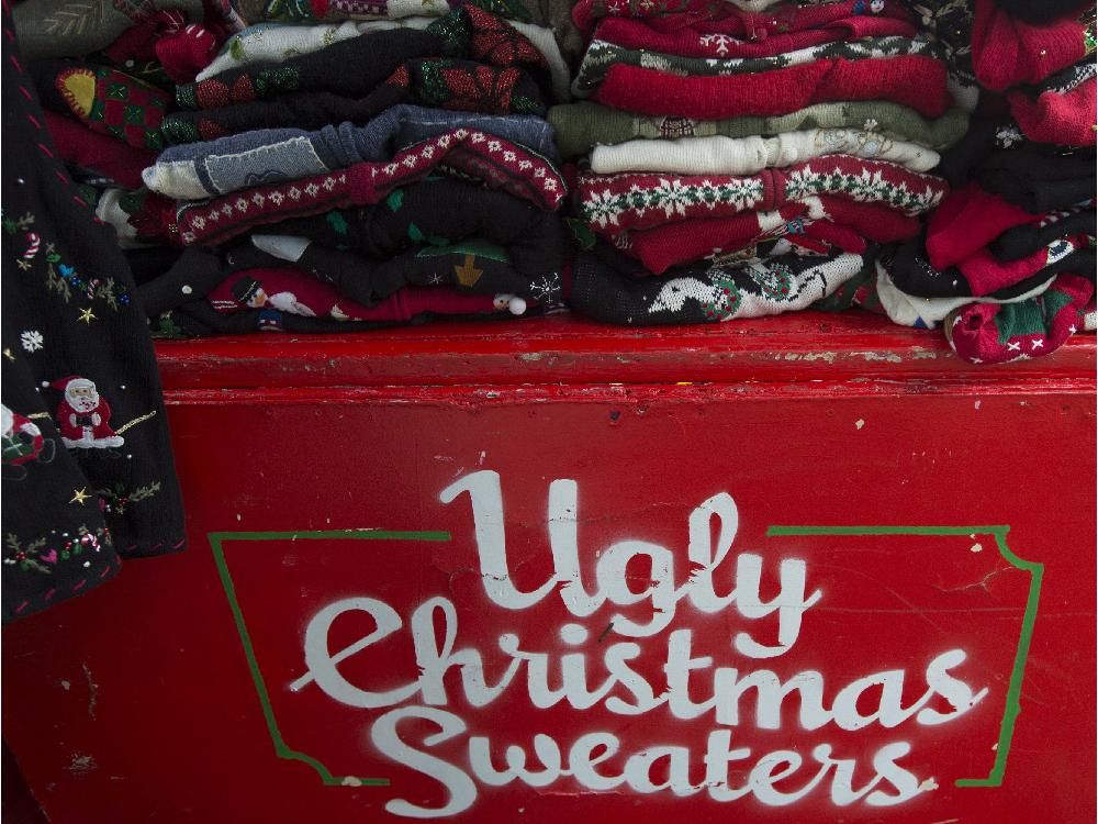 Brooker I'm dreaming of an uglysweater Christmas Calgary Herald