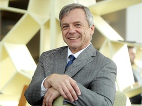 New University of Calgary Chancellor Robert Thirsk was photographed at the Taylor Digital Library on November 25, 2014.