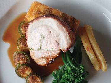 Porchetta at Il Sogno restaurant in Bridgeland