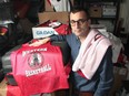 William Laurin's son Dakota works for a non-profit group helping youth in South Africa. He is also a former Western Canada High School graduate. He has organized a donation of the old Redmen jerseys to kids in South Africa.