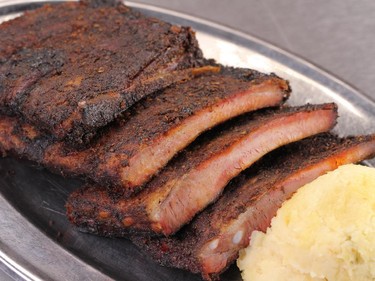 All you can eat ribs from Bookers BBQ and Crabshack.