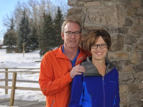 River's Bend buyers Mitch and Lynn Brown are looking forward to living in the Bow Valley.
