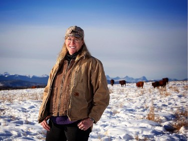 Cherie Copithorne-Barnes of CL Ranches near Cochrane is trying to produce a more sustainable product by reducing impact on the environment.