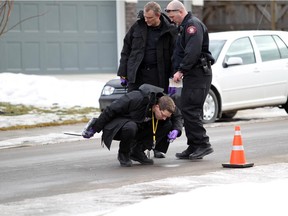 Police are investigating a suspicious death after a man was found dead on an Auburn Bay street following reports of gunfire on Thursday, January 29, 2015.