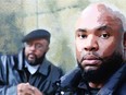California hip-hop duo Blackalicious featuring Gift of Gab, left, and Chief Xcel.