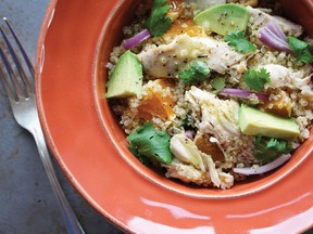 Chicken citrus quinoa salad