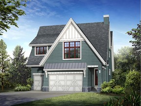 The McGregor is one of two show homes by Homes by Avi opening in Mahogany today.