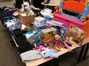 Numerous charges were laid connection with a case in which a number of parcels of children's toys and clothing were stolen from Airdrie residents' doorsteps between November and December 2014.