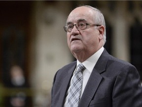 Veterans Affairs Minister Julian Fantino was replaced on Monday.