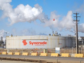 Syncrude's oilsands site north of Fort McMurray.