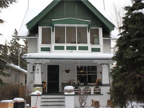 This home at 110 Garden Crescent S.W. in Calgary that is being considered for heritage designation.