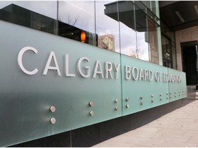 The Calgary Board of Education building.