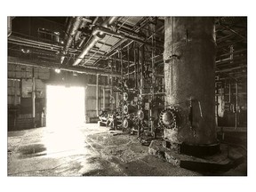 George Webber's The Turner Valley Gas Plant Portfolio will be on display at Lougheed House until March 22 as part of the Exposure Photography Festival.  Courtesy, George Webber.