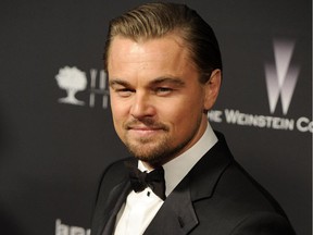 Leonardo DiCaprio at The Weinstein Company's Golden Globes after party in Beverly Hills, Calif.