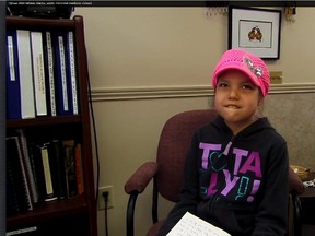 Makayla Sault, 11, asked her parents to take her off chemotherapy and pursue traditional medicines instead.   She died Monday.