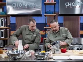 Mario Spina, chef and owner of Burger 320 competes on the new season of Chopped Canada on Food Network Canada, which kicks off Saturday night.