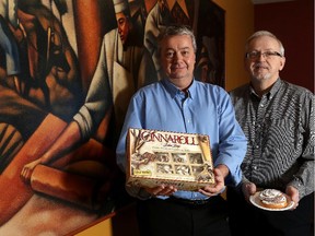 Barry Wolton, president and CEO of Cinnaroll, left and Craig Parsons, chief operating officer.