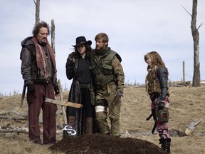 Kim Coates, Holly Deveaux, Jason Cermak and Megan Tracz in Mutant World