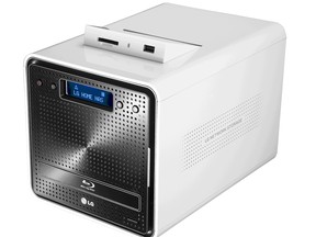 Typical Network Attached Storage (NAS) makes it possible for every PC in a home to back up securely to a remote drive through wired or wireless connections.