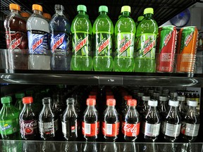 The Alberta Policy Coalition for Chronic Disease Prevention  wants a 50-cent per-litre consumption levy on sugary drinks including soda, energy drinks, sports drinks and fruit drinks with added sugars like high-fructose corn syrup.