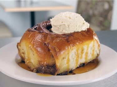 Sticky buns from Roy's Place in Claresholm will appear on You Gotta Eat Here.