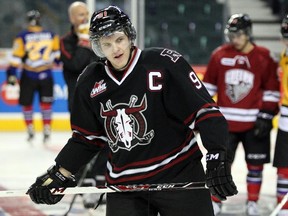 High River's Conner Bleackley scored twice for the Red Deer Rebels, including the tying the game late in the third period.