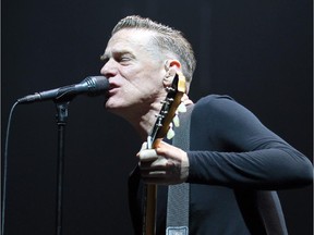 Bryan Adams brought his Reckless concert tour to the Saddledome on January 16, 2015.